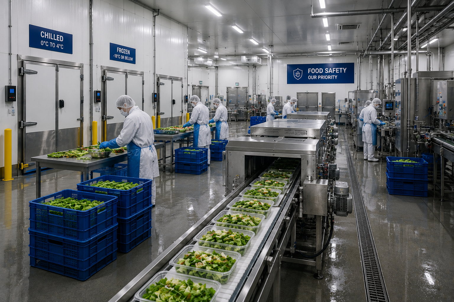 Food Processing - Frosstec commercial refrigeration solutions