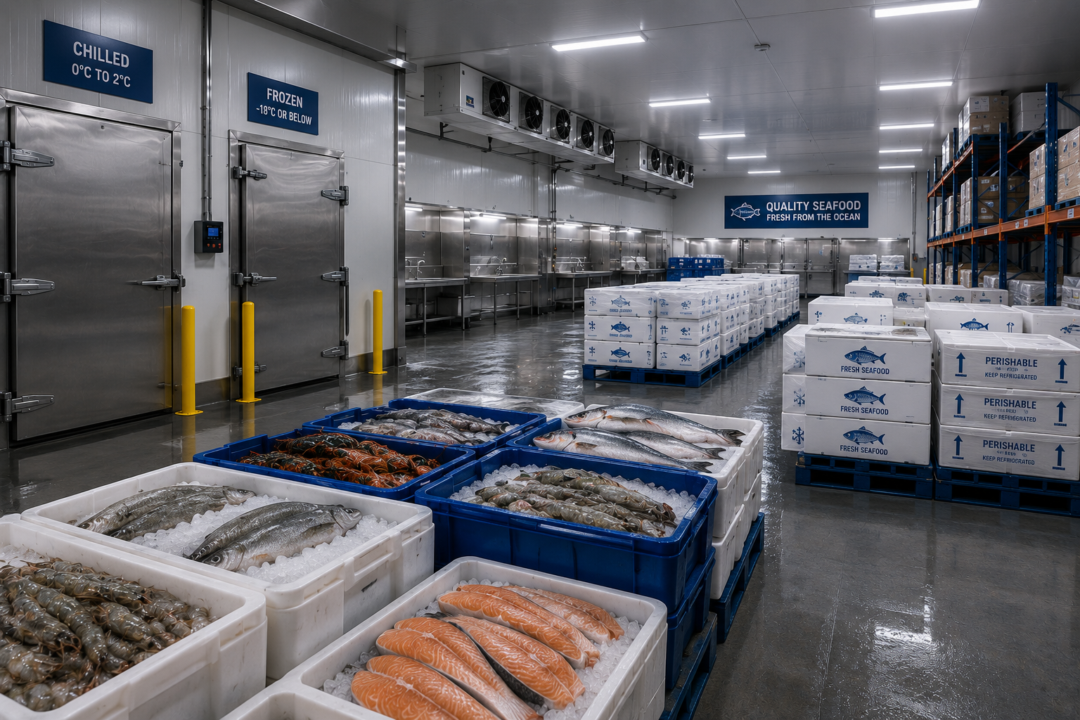 Seafood - Frosstec commercial refrigeration solutions